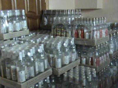 За минувшие сутки в Рязанской области изъяли около тонны алкоголя