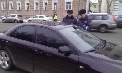За нарушение правил тонировки в Рязани оштрафовано 35 автолюбителей