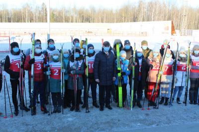 Студенты и преподаватели РязГМУ выполняли норматив комплекса ГТО по бегу на лыжах