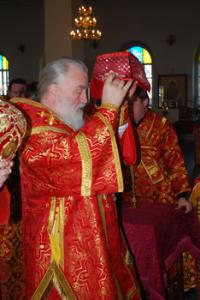 Архиепископ Рязанский и Касимовский Павел освятил придел в Екатериниском храме