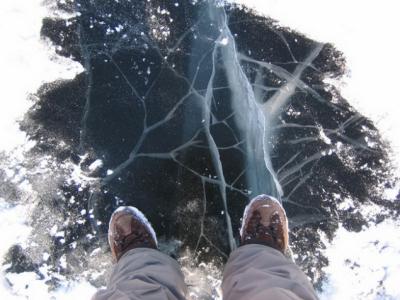 Спасатели просят рязанцев быть осторожнее на льду
