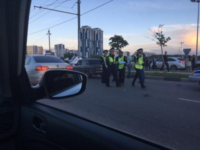 На Московском шоссе в Рязани произошло серьёзное ДТП