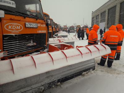 На дороги Рязанщины выехали 19 новых снегоуборочных машин