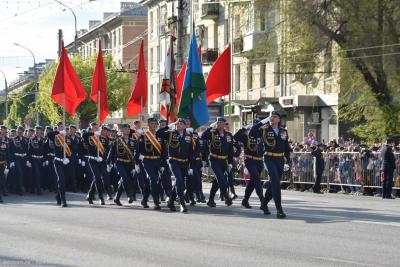 Рязанцы встретили десантников, принявших участие в Параде Победы в Москве