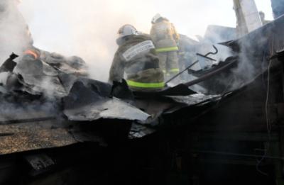 Клепиковские пожарные спасли дом