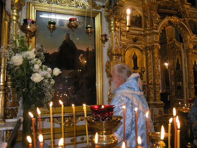 Архиепископ Рязанский и Касимовский провёл службу в Скорбященском храме