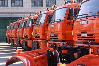 Спецавтобаза по уборке Рязани приобрела ещё 15 единиц новой техники для уборки зимнего города