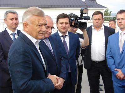 Рязанский губернатор посетил Приокский завод цветных металлов