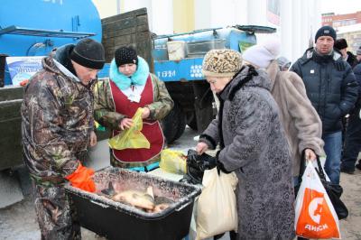 На ярмарках выходного дня в Рязани было реализовано более шести тонн рыбы