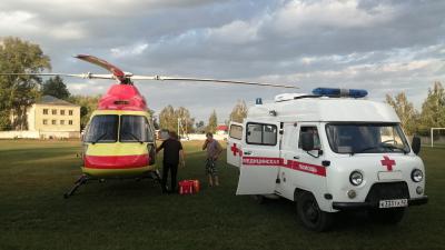 В Рязанском регионе вертолёт санавиации сделал 50 вылетов