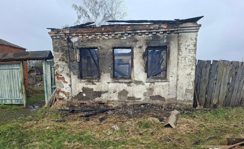 На пожаре в Спасском округе погиб мужчина