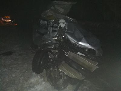 На трассе близ Касимова в массовом ДТП погиб водитель легковушки