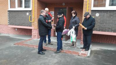 Жильцам третьего из пяти недостроенных домов ЖК «Дядьково» выдали ключи от квартир