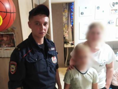 Полиция нашла потерявшегося в Рязани семилетнего мальчика