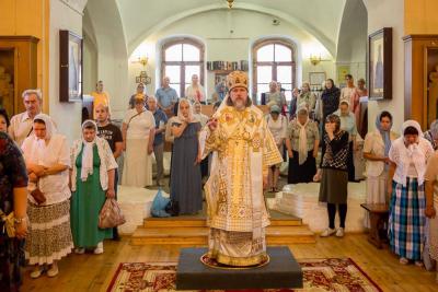 Владыка Марк совершил литургию в день памяти князя Владимира