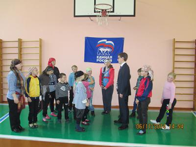В Сараевской сельской школе открыли новый спортзал