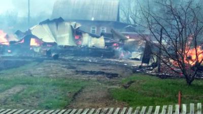 Появились подробности крупного пожара в Шиловском районе