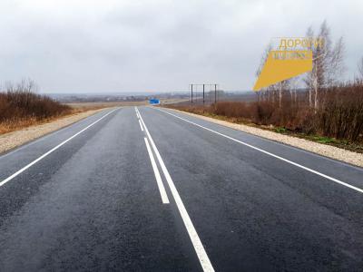 В Кораблинском районе починили 19 километров трассы Рязань–Ряжск