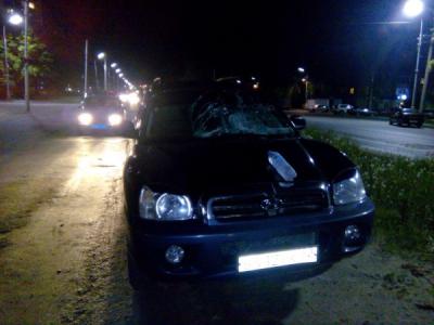 В Рязани пьяная автоледи сбила пешехода-нарушителя