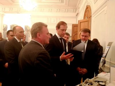 Рязань посетил министр промышленности и торговли РФ Денис Мантуров