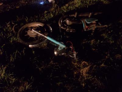 Мотоциклист с выключенными фарами погиб при столкновении с Renault Logan неподалёку от Михайлова