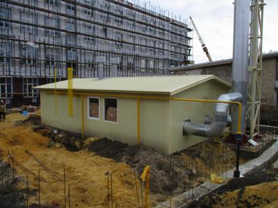 В строящейся школе в Сасово запустили котельную