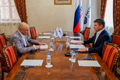 Глава «Россети Центр» и губернатор Липецкой области провели рабочую встречу