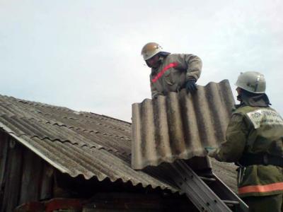 Из-за аномального града в Кадомском районе пострадало 150 крыш жилых домов