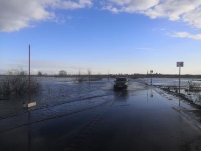 Из-за паводка в Рязанском районе ввели режим повышенной готовности