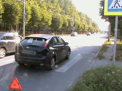 В Рязани иномарка сбила пенсионерку на пешеходном переходе