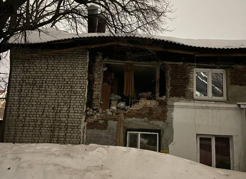 В доме с рухнувшей стеной на улице Кудрявцева в Рязани сделают капремонт