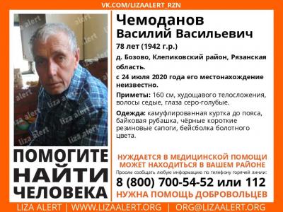 В Клепиковском районе ищут пропавшего пенсионера