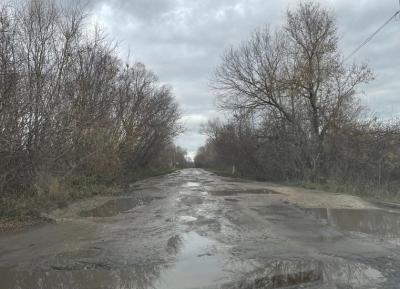 Рязанцы пожаловались на ужасную дорогу в Милославском районе