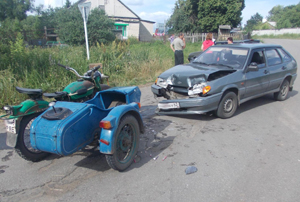В Михайловском районе подросток на мотоцикле влетел в «Жигули»