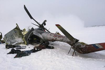 Скончался рязанец, разбившийся в результате крушения вертолёта Ми-8 под Игаркой