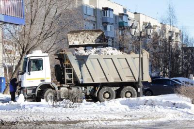 За минувший день с улиц Рязани вывезли 2500 кубометров снега