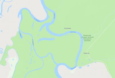 По реке природного заказника «Рязанский» пытались незаконно пройти маломерные суда