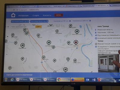 Рязанцев призывают заполнять интерактивную карту доступности медпомощи