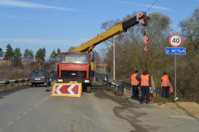 В Рязанской области ремонтируют очередной мост