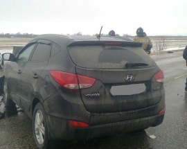 В столкновении двух иномарок близ Александро-Невского погиб один из водителей