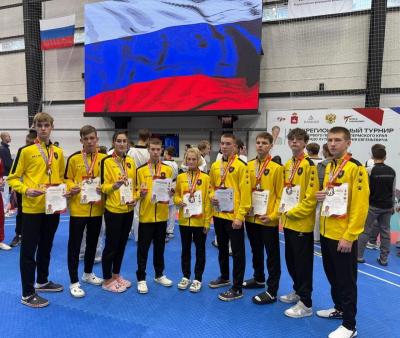 Рязанские тхэквондисты завоевали медали представительного турнира в Перми