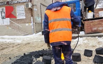 Рязанцы удивились новому способу укладки асфальта в городе