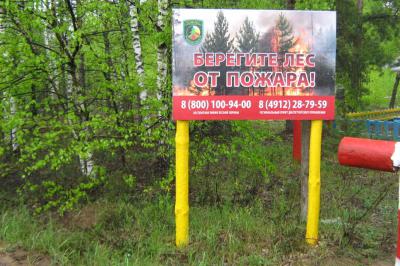 На Рязанщине продолжается противопожарное обустройство лесов