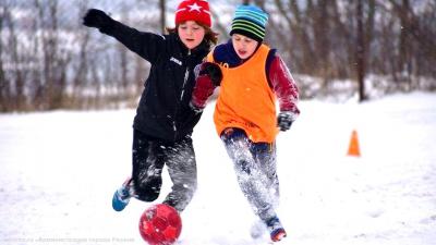 Юных рязанцев приглашают посостязаться в мини-футболе на снегу