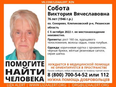 На озере в Клепиковском районе пропала пенсионерка