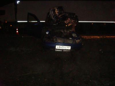 При столкновении ВАЗ-2110 и грузовика DAF в Шиловском районе погиб водитель «десятки»