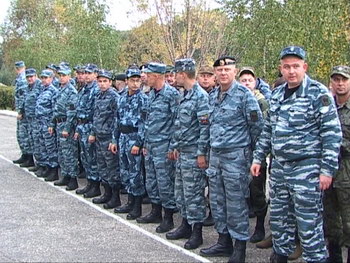 Отряд рязанских полицейских вернулся из Ингушетии без потерь