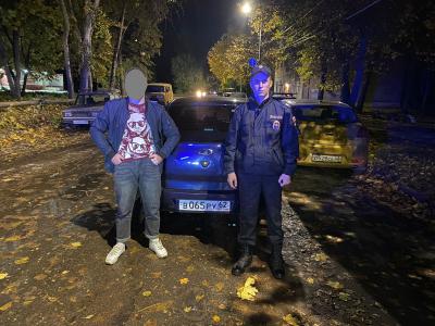 В Приокском задержали подростка, управлявшего автомобилем