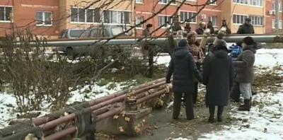Жители улицы Новосёлов ждут потепления