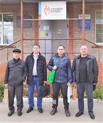 В Рязанском отделении Сбербанка прошёл День донора